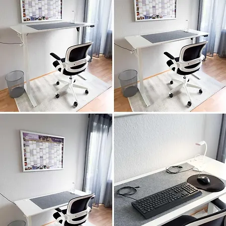 Appartamento Grosse Moderne Designer-wohnung Fuer Urlaub Und Business - 3 Schlafzimmer, Balkon, Kueche, Buero Und 2 Kostenlosen Parkplaetze Bayreuth